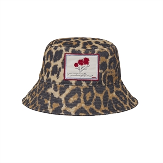 Becksöndergaard Leopa Canvas Bucket Hat Black