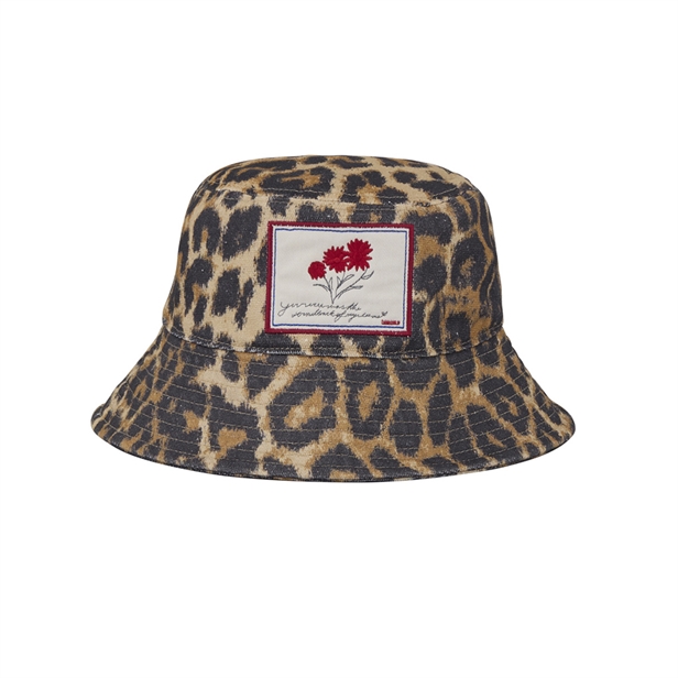 Becksöndergaard Leopa Canvas Bucket Hat Black