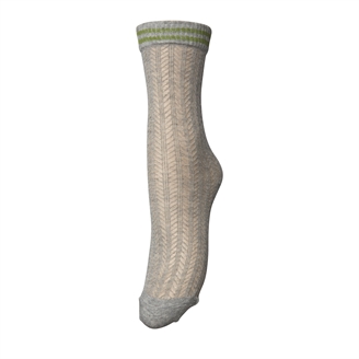 Becksöndergaard Zilla Sporty Cotta Sock Grey Melange