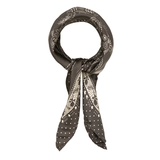 Becksöndergaard Dotted Flora Sia Scarf Hot Fudge Brown