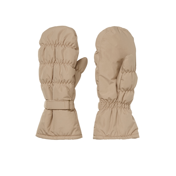 Becksöndergaard Padded Nylona Mitten Ginger Beige