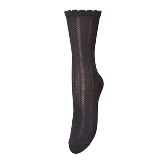 Becksöndergaard Crochia Cotta Sock Graystone Blue