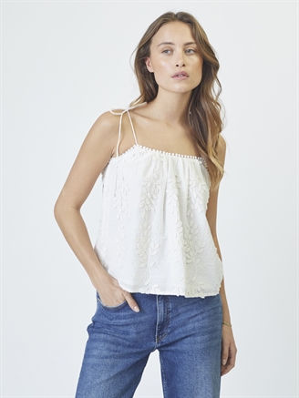 Co'Couture NessaCC Singlet Off White