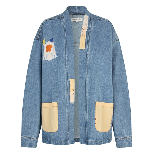 Lollys Laundry MilaLL Jacket LS Washed Denim
