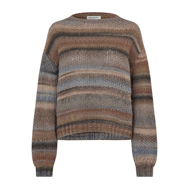 Lollys Laundry FairhavenLL Jumper LS Dark Mokka