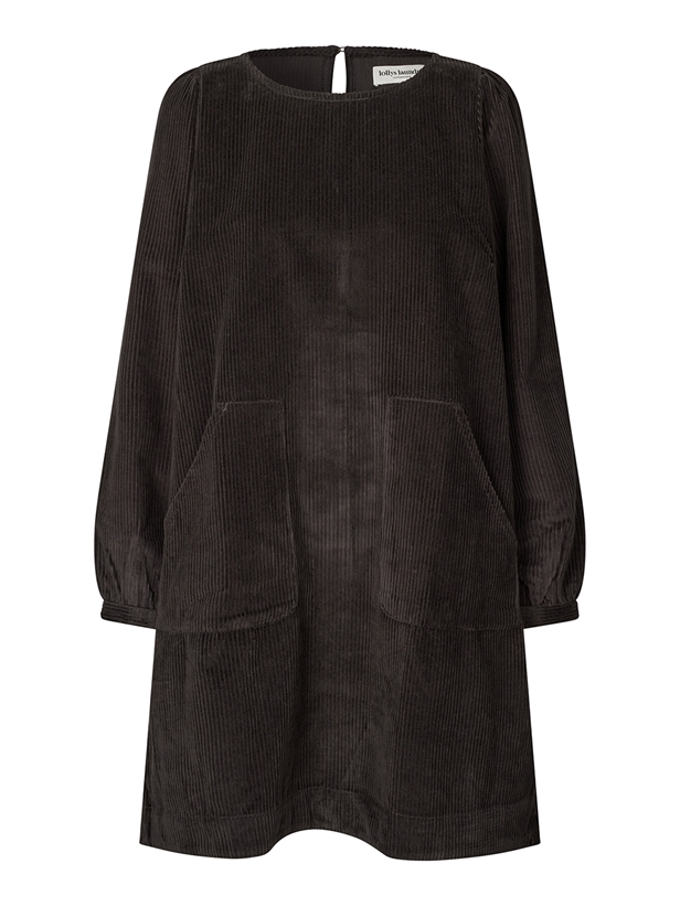 Lollys Laundry CarlaLL Short Dress Dark Mokka