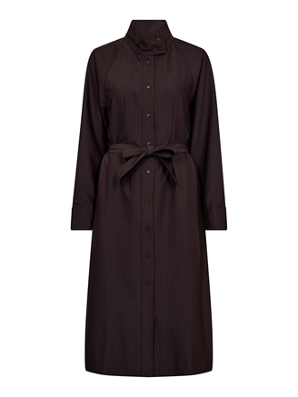 Co'Couture ZellaCC Batwing Dress Dark Brown