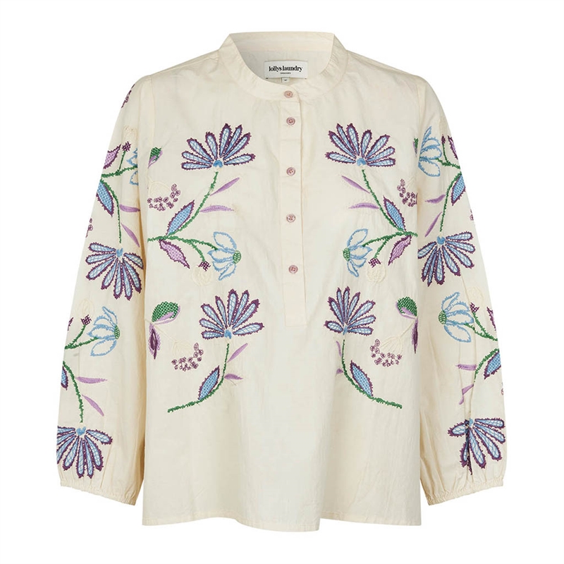 Lollys Laundry FaithLL Blouse 3/4 Creme
