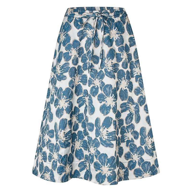 Lollys Laundry BristolLL Midi Skirt Blue