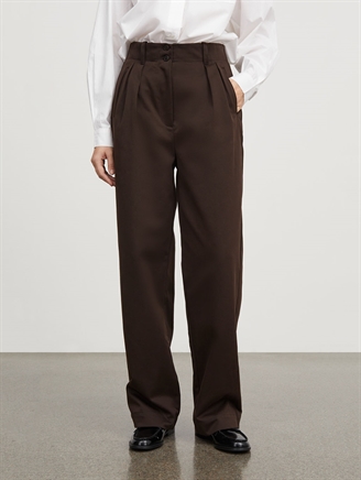 Skall Studio Painter trousers Dark brown