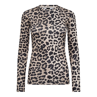 Hype The Detail Printed Blouse Leopard