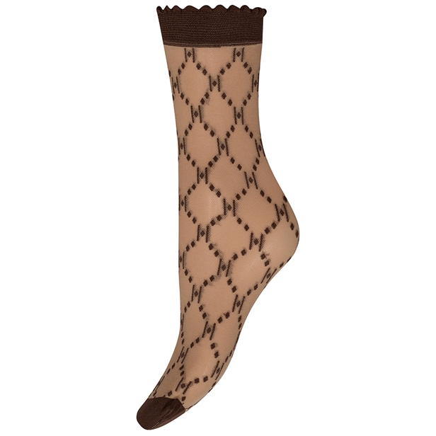 Hype The Detail Socks Logo 25 d 4350 Brown