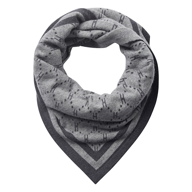 Hype The Detail Triangle scarf 80 Light Grey Melange
