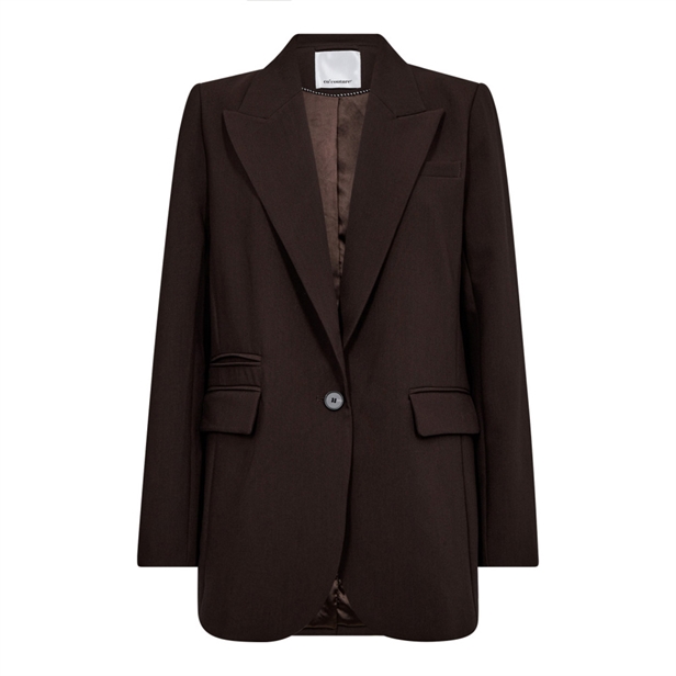 Co\'Couture VolaCC Single Oversize Blazer Dark Brown