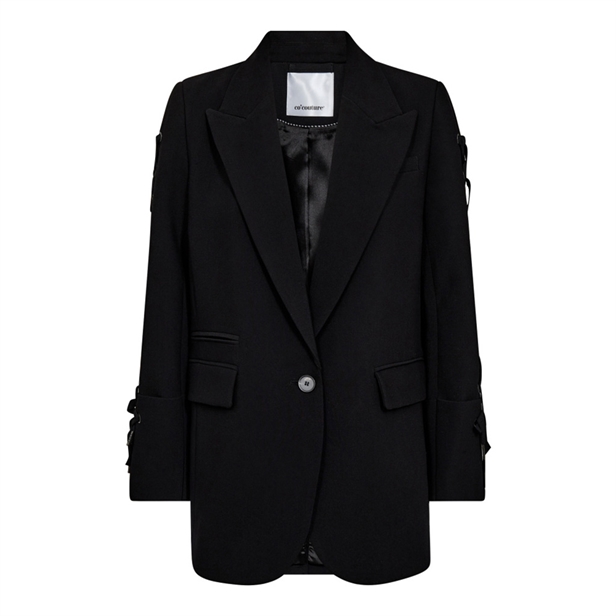 Co\'Couture VolaCC Eyelet Blazer Black