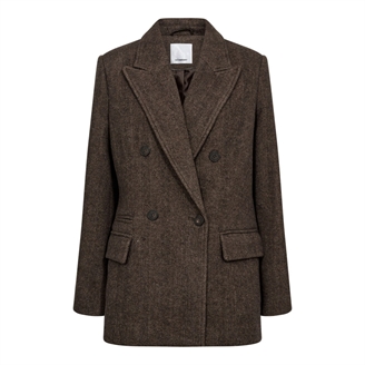 Co'Couture CandiceCC Blazer Jacket Dark Brown