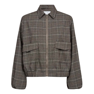 Co'Couture ClaudineCC Balloon Jacket Walnut