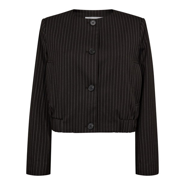 Co\'Couture FiaCC Pin Bomber Jacket Dark Brown
