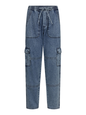 Co\'Couture BensonCC Cargo Jeans Blue Stonewash