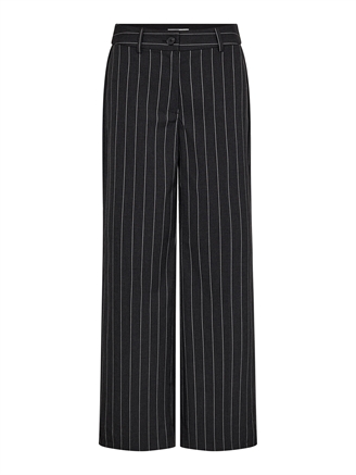 Co'Couture PricillaCC Pin Wide Pant Antracit