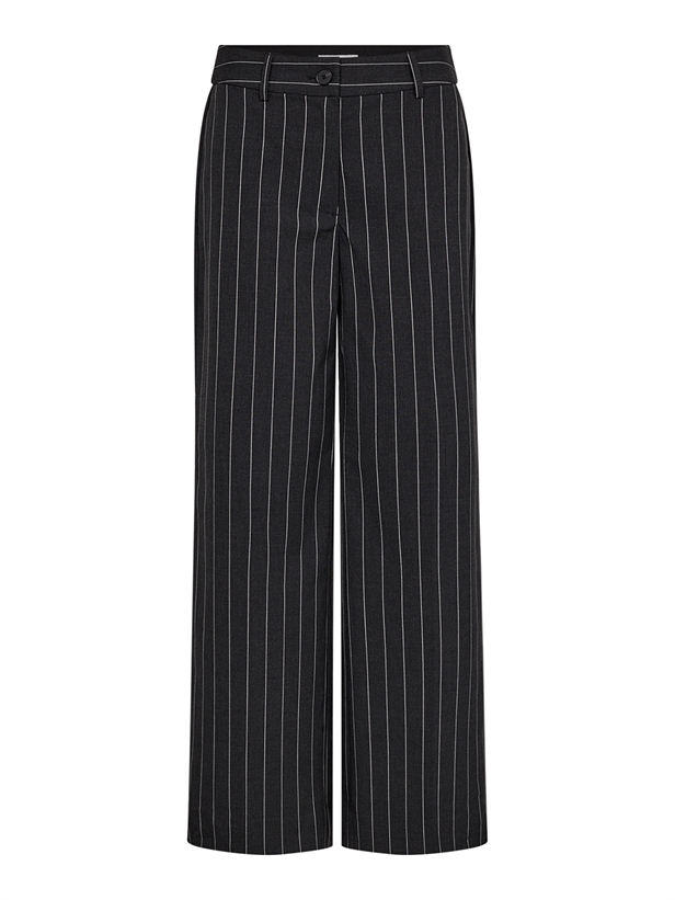 Co\'Couture PricillaCC Pin Wide Pant Antracit