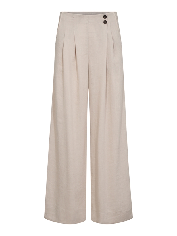 Co\'Couture EvaCC Pleat Pant Walnut