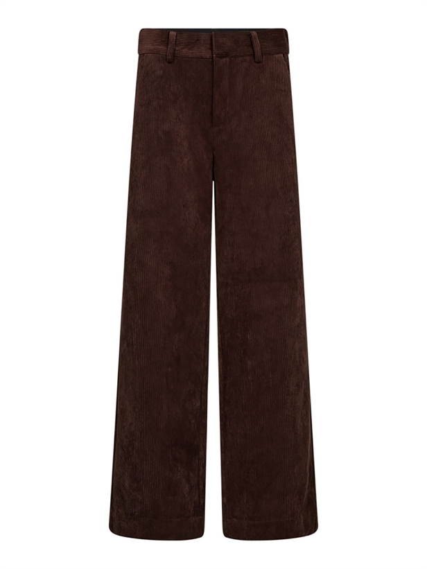 Co\'Couture DaisyCC Cord Pant Dark Brown