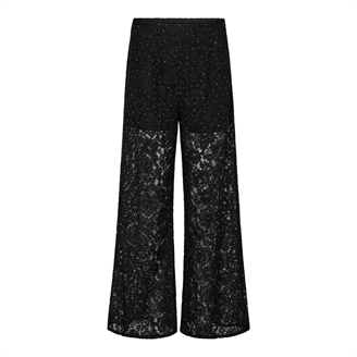 Co'Couture SiaCC Simili Lace Pant Black