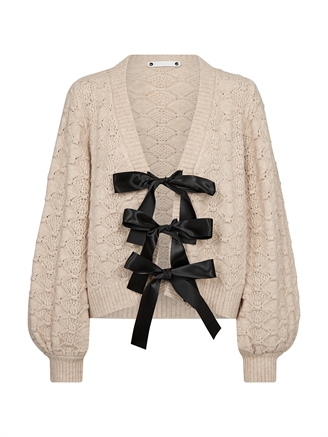 Co'Couture RowCC Bow Knit Creme