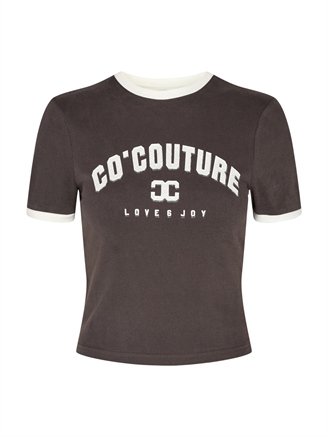 Co'Couture Edge Tee Antracit