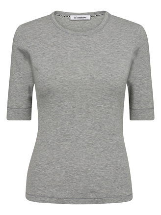 Co'Couture GrannyCC SS Tee Grey Melange