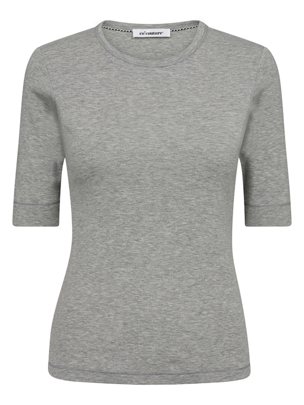 Co\'Couture GrannyCC SS Tee Grey Melange