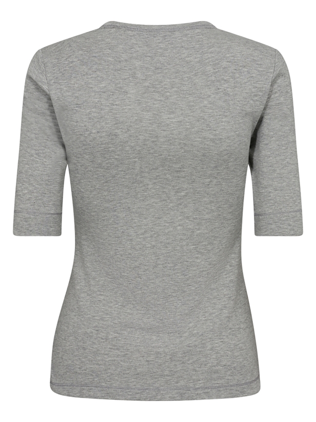 Co\'Couture GrannyCC SS Tee Grey Melange