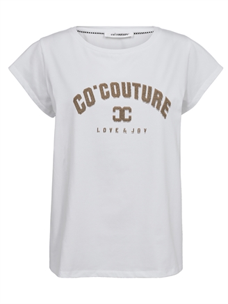 Co'Couture DustCC Print Tee White