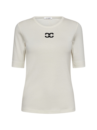 Co'Couture GrannyCC Logo Tee Off white