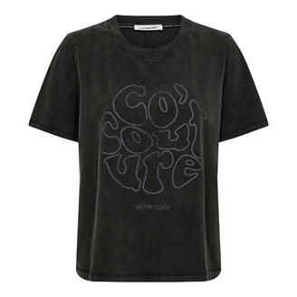 Co'Couture SiaraCC Acid Cocouture Tee Black