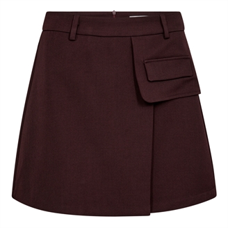 Co'Couture LunaCC Pocket Skirt Winered