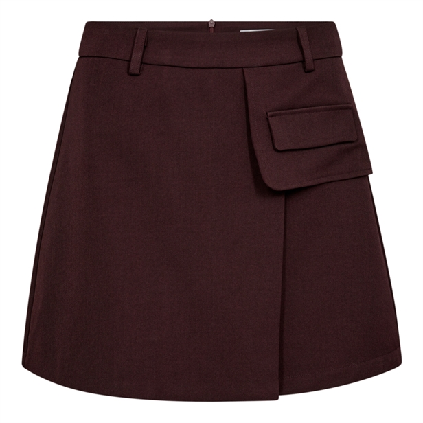 Co\'Couture LunaCC Pocket Skirt Winered