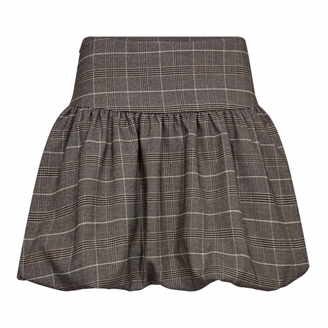 Co'Couture ClaudineCC Balloon Mini Skirt Walnut