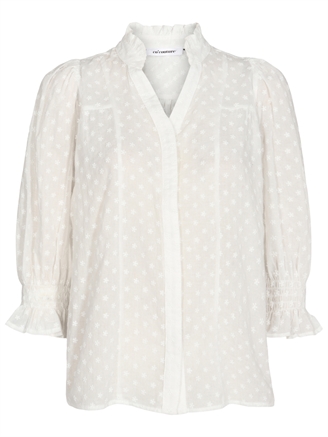 Co'Couture Nimba SS Shirt White