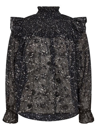 Co'Couture SnowdriftCC Smock Blouse Black