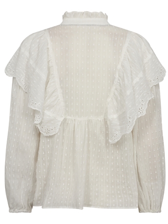 Co\'Couture MimiCC Frill Blouse White