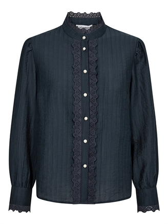 Co'Couture AngieCC Anglaise Shirt Navy