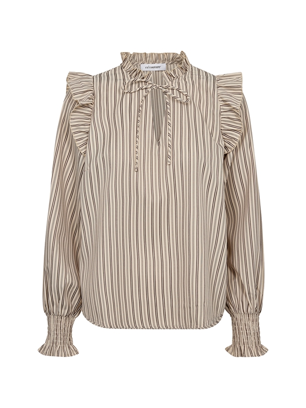 Co\'Couture SiggaCC Stripe Blouse Powder