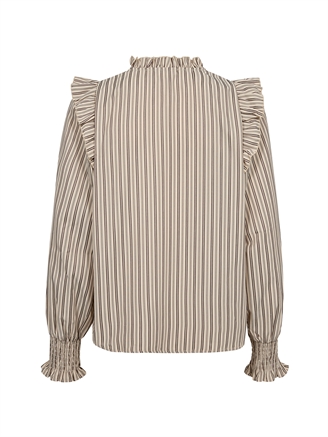 Co\'Couture SiggaCC Stripe Blouse Powder