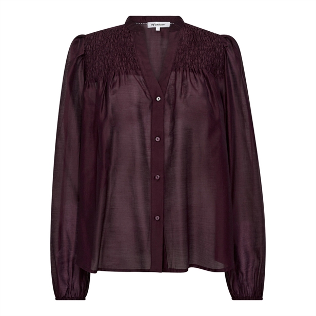 Co\'Couture TaffyCC Smock V-Shirt Winered