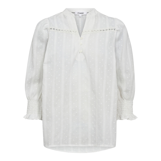 Co\'Couture MaddieCC Frill SS Shirt White