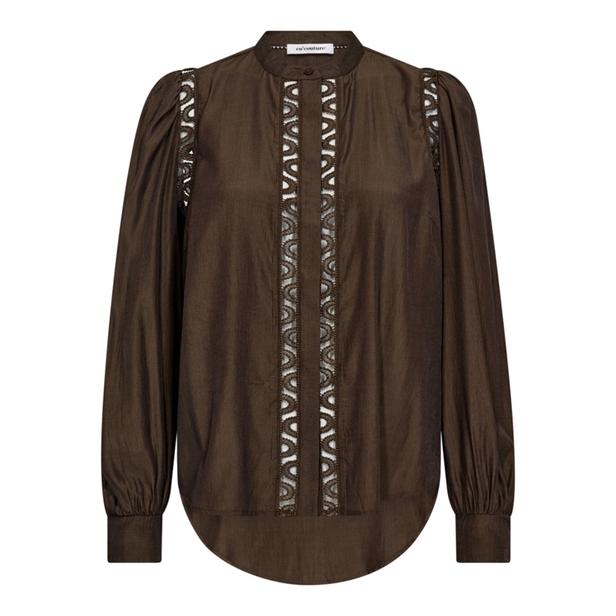 Co\'Couture AilaCC Lace Shirt Mocca