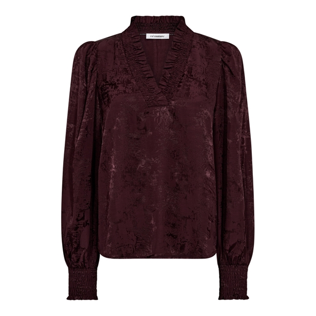 Co\'Couture MikoCC V-Blouse Plum
