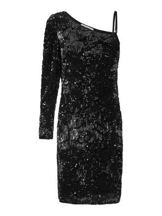 Co Couture Sera Sequin Dress Black